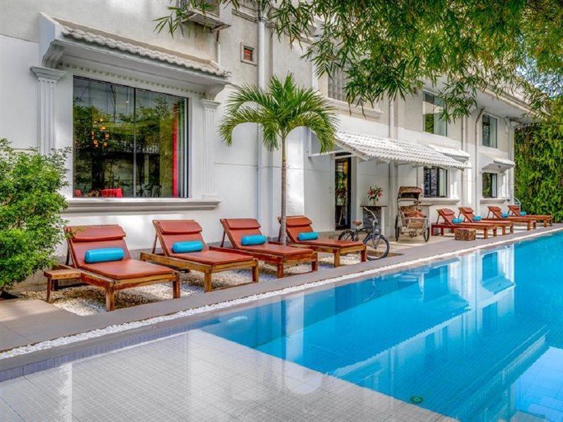 White Mansion 白色公馆 Hotel Phnom Penh Exterior foto