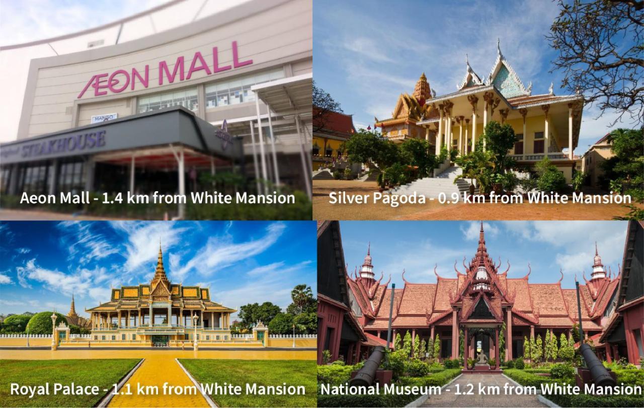 White Mansion 白色公馆 Hotel Phnom Penh Exterior foto